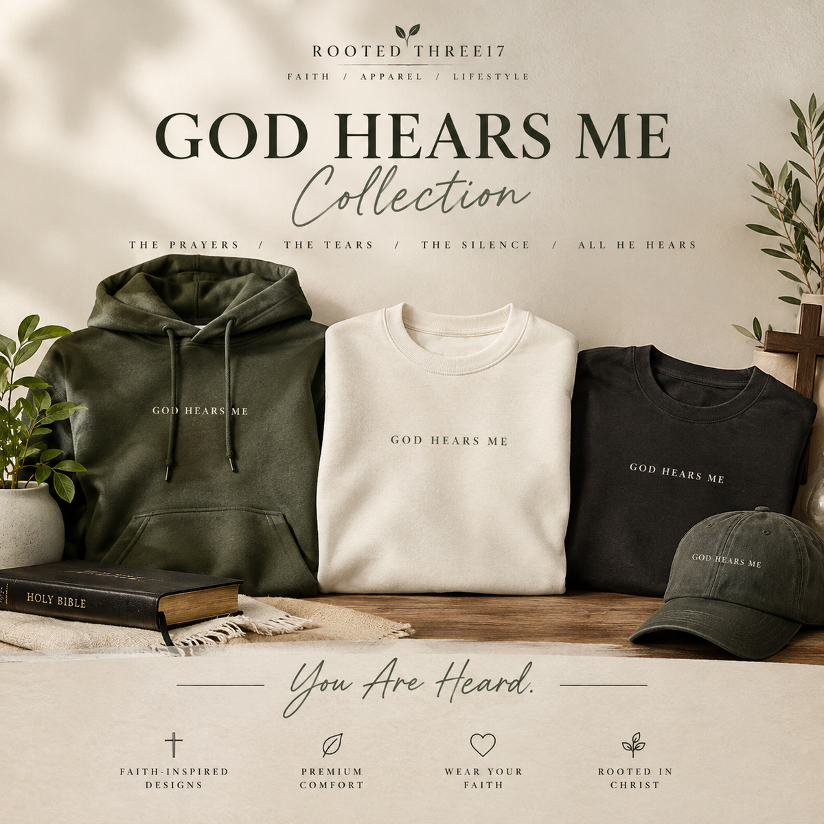 GOD HEARS ME