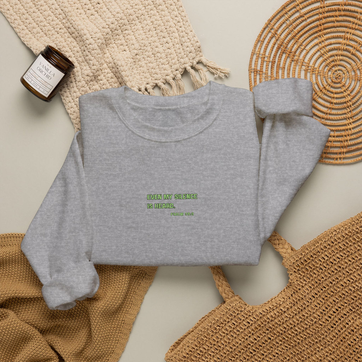 Even My Silence Is Heard™ Crewneck